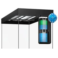 Juwel Rio 350 LED Komplett Aquarium Mit Unterschrank SBX -Fischfutter Verkaufs-Shop juwel aquarium rio 350 450 filter detail 158ff03a370c44